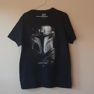 Star Wars Mandalorian Black T-shirt